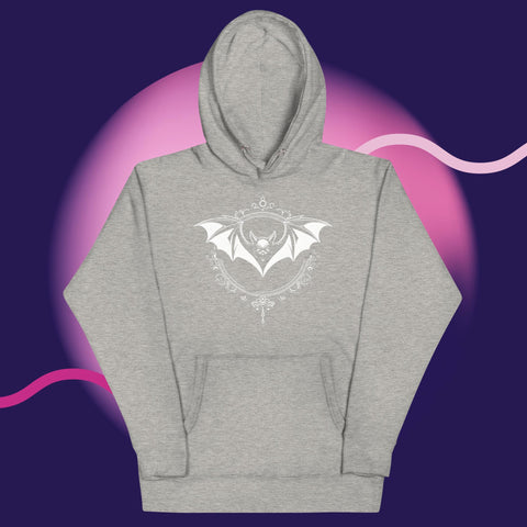 Portrait Bat Unisex Hoodie