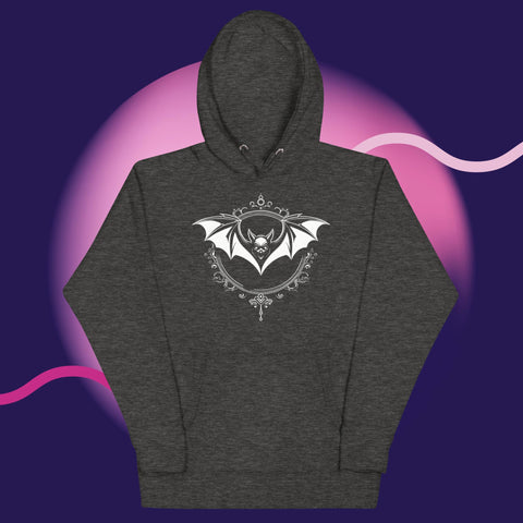 Portrait Bat Unisex Hoodie