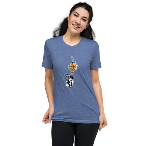 Haunted Windchime Short sleeve t-shirt