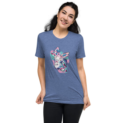 Pink Puppet Monster Short sleeve t-shirt