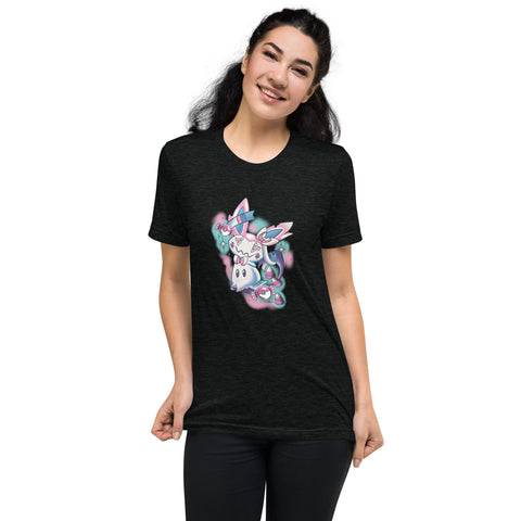 Pink Puppet Monster Short sleeve t-shirt