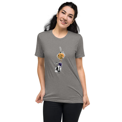 Haunted Windchime Short sleeve t-shirt