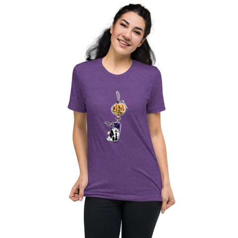 Haunted Windchime Short sleeve t-shirt